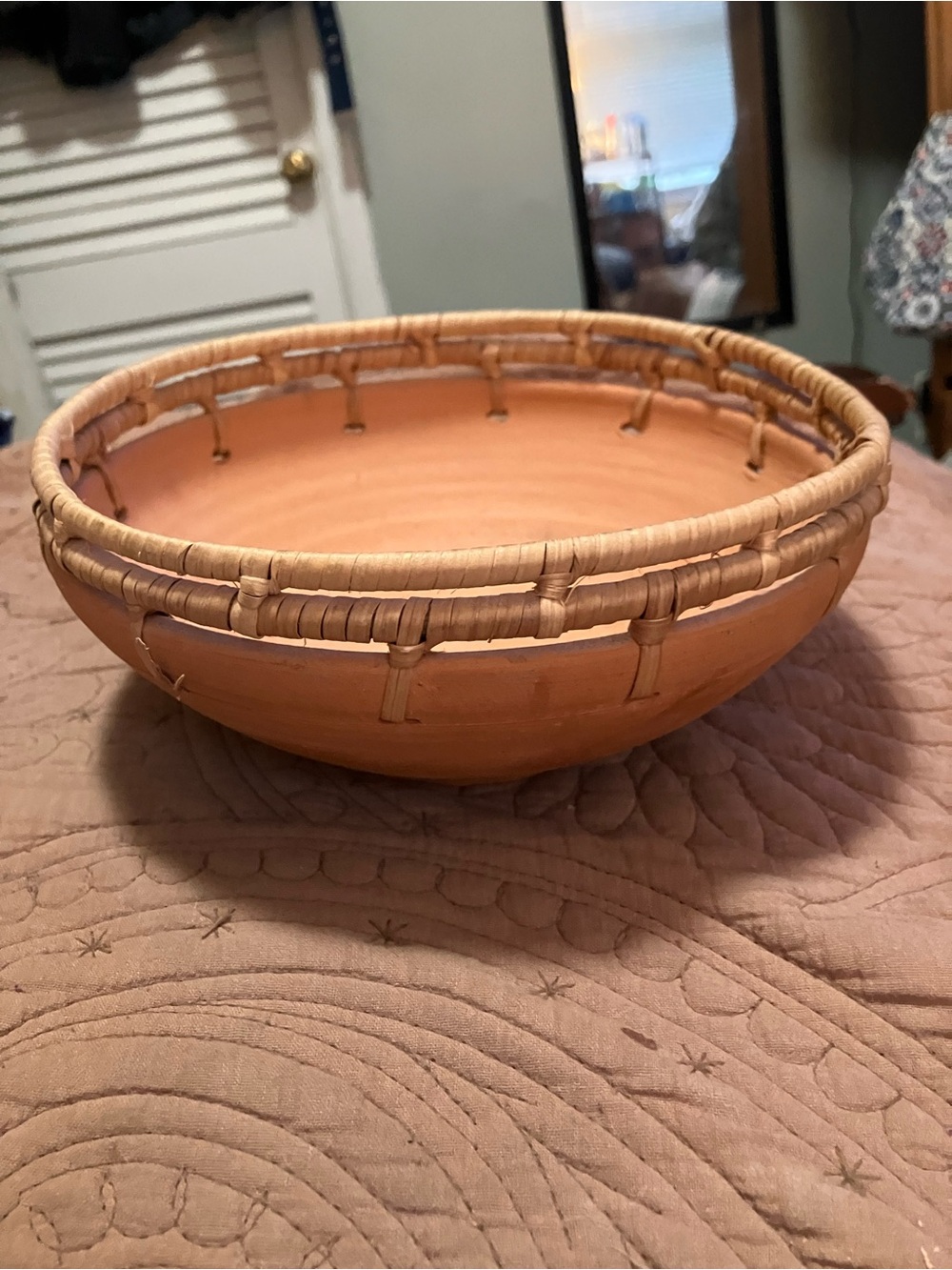 Handcrafted Ghanaian Terracotta Bowl